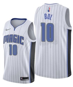 Bol Bol 10 Orlando Magic Association Edition White Jersey 2022 Trade - Men Jersey