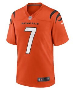 Boomer Esiason 7 Cincinnati Bengals Retired Player Alternate Game Jersey - Orange