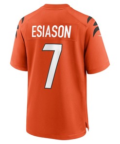 Boomer Esiason 7 Cincinnati Bengals Retired Player Alternate Game Jersey - Orange