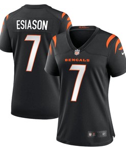 Boomer Esiason 7 Cincinnati Bengals Women's Retired Player Jersey - Black