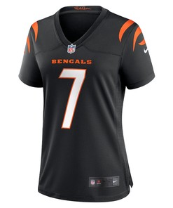 Boomer Esiason 7 Cincinnati Bengals Women's Retired Player Jersey - Black