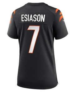 Boomer Esiason 7 Cincinnati Bengals Women's Retired Player Jersey - Black