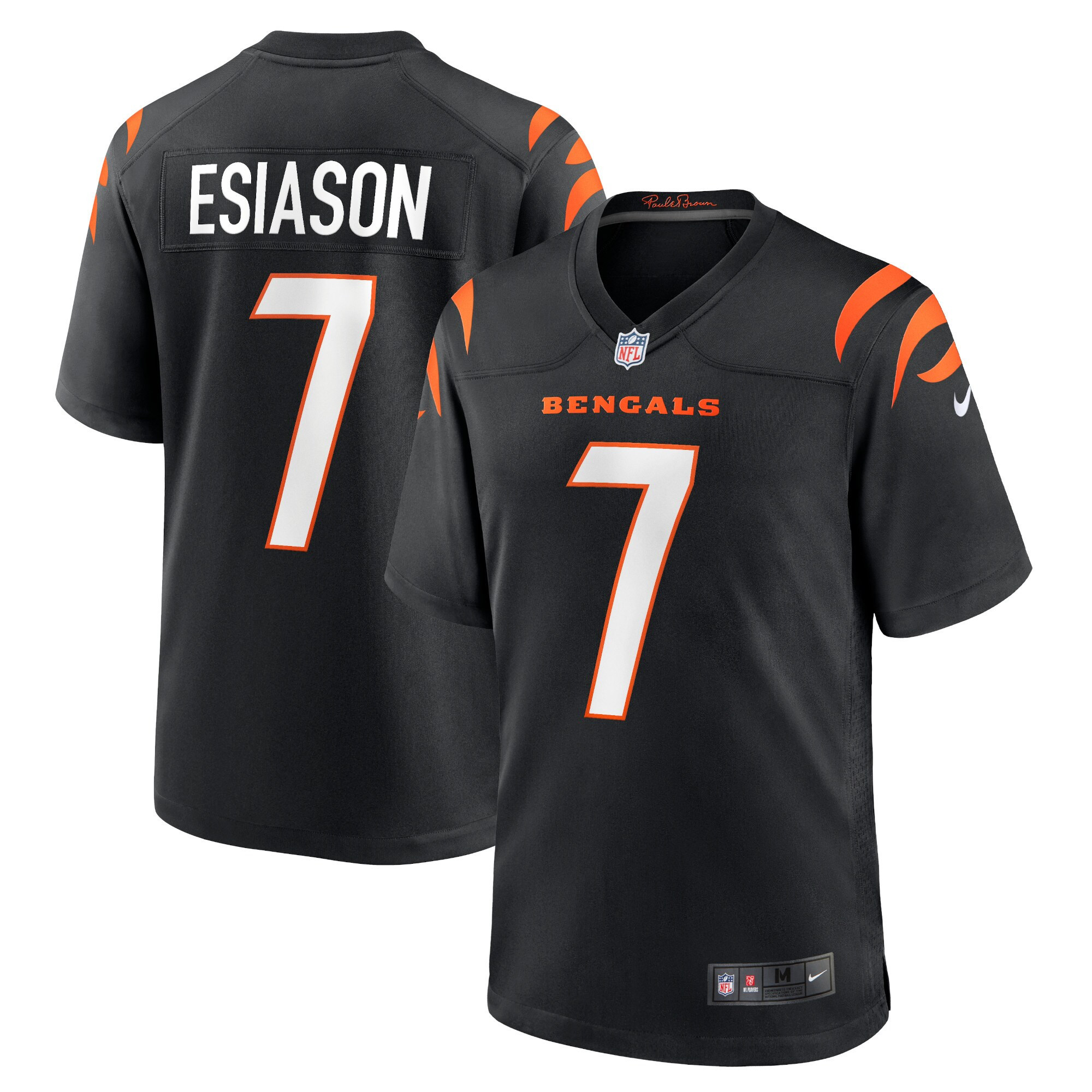 Boomer Esiason Cincinnati Bengals Retired Player Jersey - Black Nfl