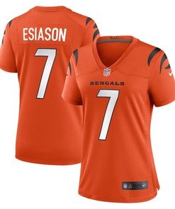 Boomer Esiason Cincinnati Bengals Womens Retired Game Jersey - Orange Nfl