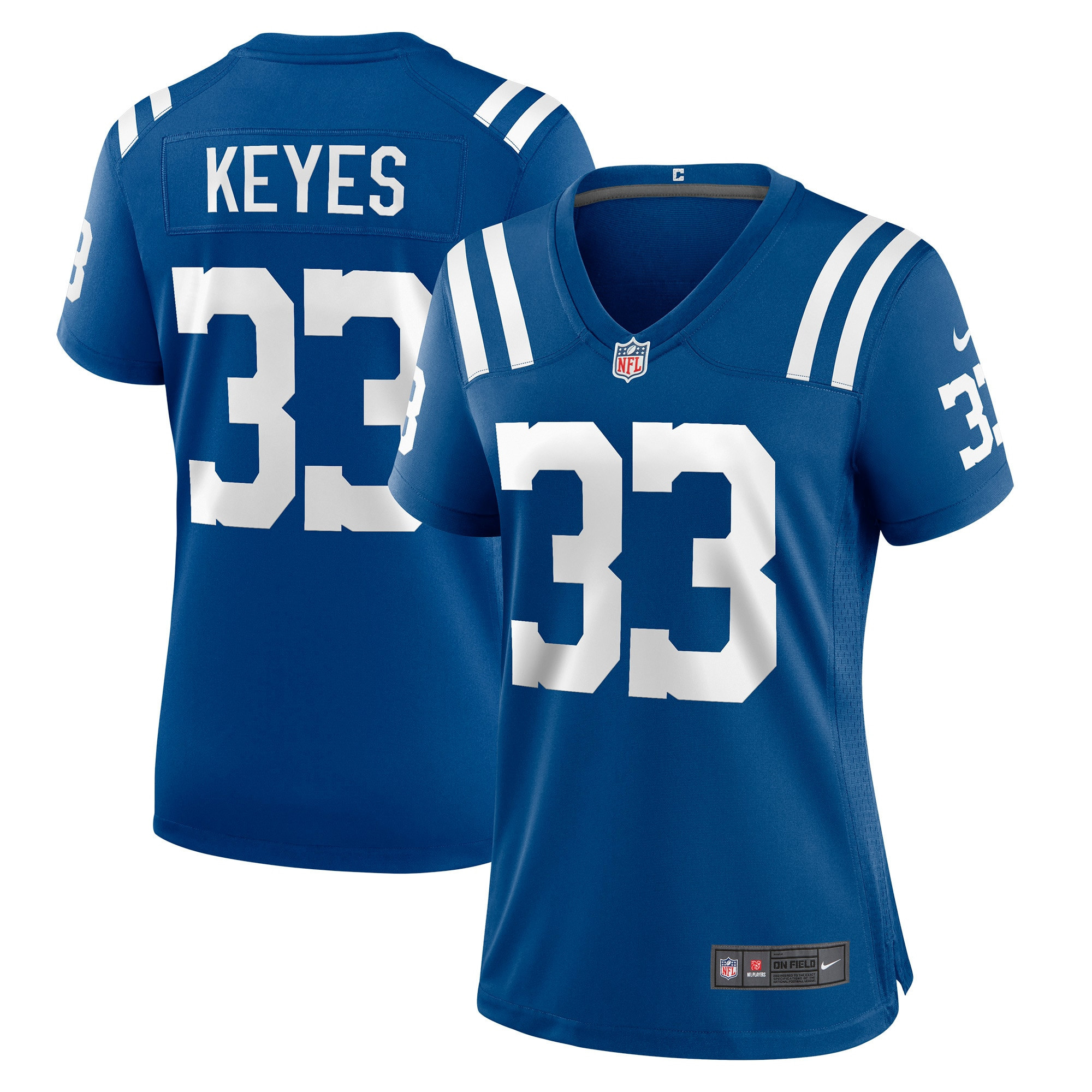 Bopete Keyes Indianapolis Colts Womens Team Game Jersey - Royal Nfl