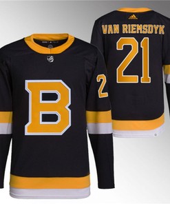 Boston Bruins #21 James Van Riemsdyk Black Home Breakaway Stitched Jersey