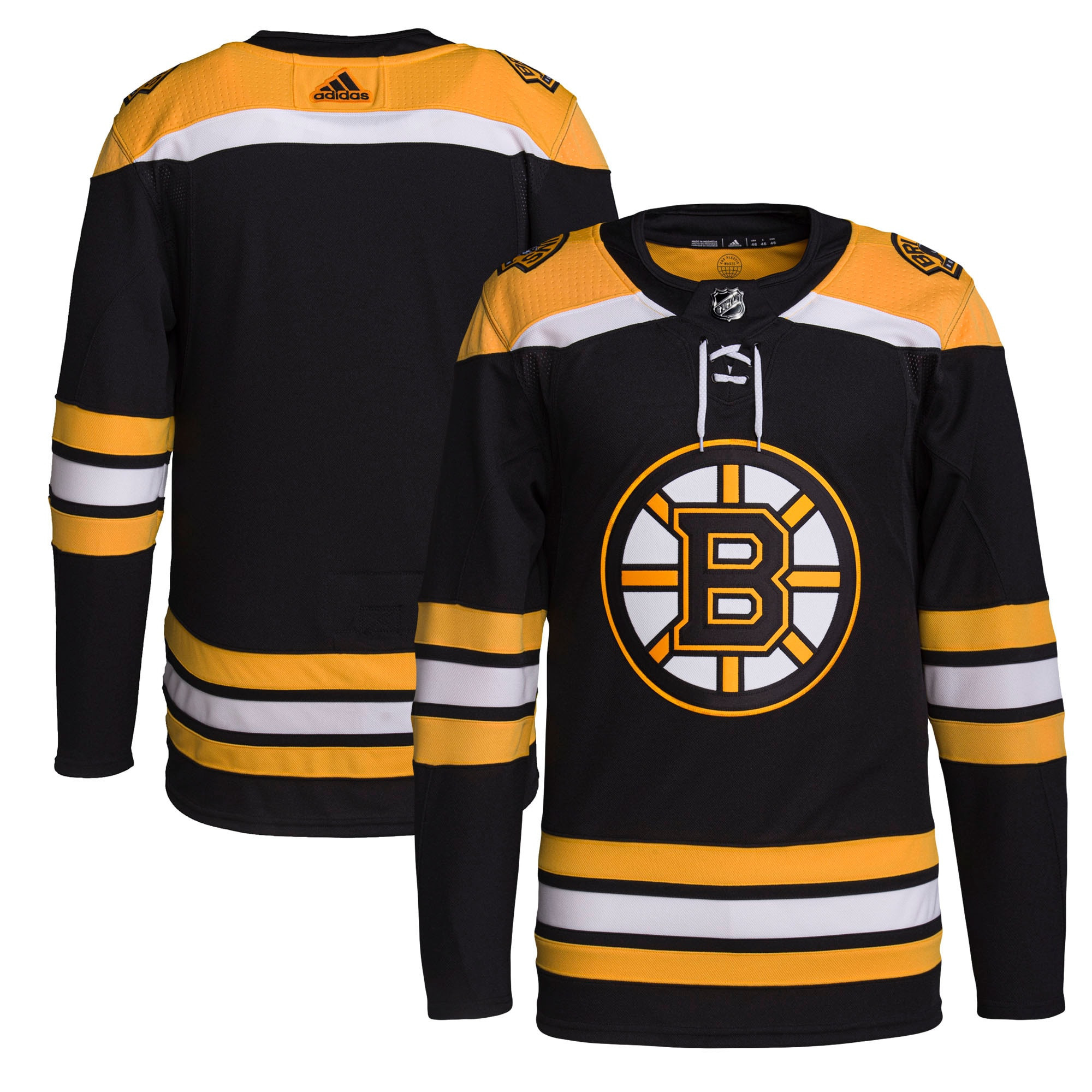 Boston Bruins Adidas Home Primegreen Authentic Pro Jersey - Black Nhl