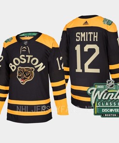 Boston Bruins Craig Smith 12 2023 Winter Classic Black Jersey