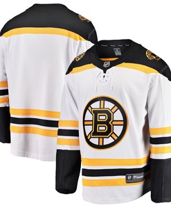 Boston Bruins Fanatics Branded Breakaway Away Jersey - White Nhl