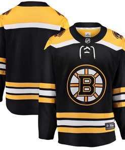 Boston Bruins Fanatics Branded Breakaway Home Jersey - Black Nhl