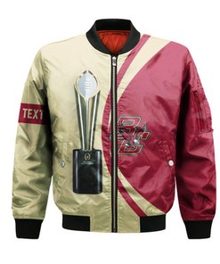 Boston College Eagles Bomber 2022 National Champions Legendary- NCAA