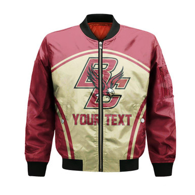 Boston College Eagles Bomber Curve Style Sport- NCAA