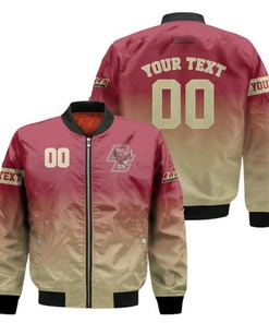 Boston College Eagles Fadded Bomber Jacket - NCAA