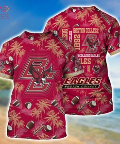 Boston College Eagles Hawaiian Shirt, New Gift for Summer