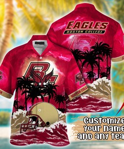 Boston College Eagles NCAA Best Hawaiian Shirt Ever- Customize Any Team Any League