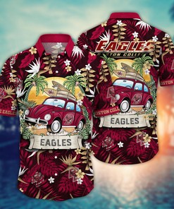 Boston College Eagles NCAA Flower Hawaii Shirt For Fans Ver 1