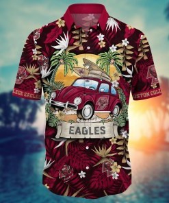 Boston College Eagles NCAA Flower Hawaii Shirt For Fans Ver 1