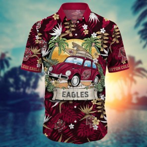 Boston College Eagles NCAA Flower Hawaii Shirt For Fans Ver 1