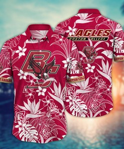 Boston College Eagles NCAA Flower Hawaii Shirt For Fans Ver 13