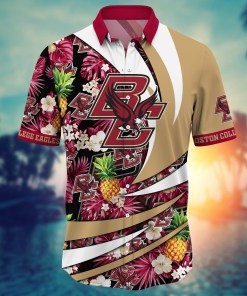 Boston College Eagles NCAA Flower Hawaii Shirt For Fans Ver 14