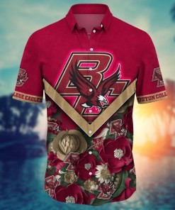 Boston College Eagles NCAA Flower Hawaii Shirt For Fans Ver 15