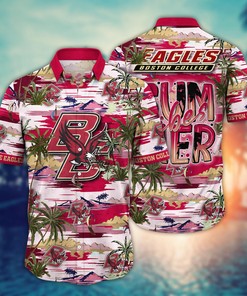 Boston College Eagles NCAA Flower Hawaii Shirt For Fans Ver 17