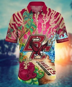 Boston College Eagles NCAA Flower Hawaii Shirt For Fans Ver 18