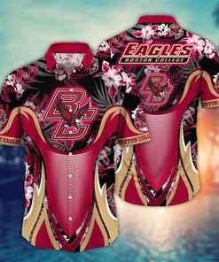 Boston College Eagles NCAA Flower Hawaii Shirt For Fans Ver 19