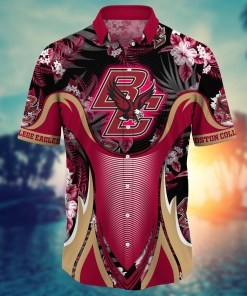 Boston College Eagles NCAA Flower Hawaii Shirt For Fans Ver 19