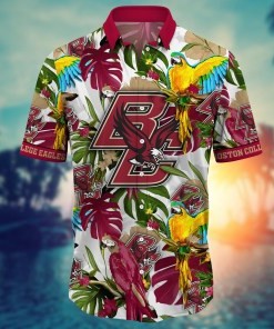 Boston College Eagles NCAA Flower Hawaii Shirt For Fans Ver 2