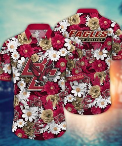 Boston College Eagles NCAA Flower Hawaii Shirt For Fans Ver 20