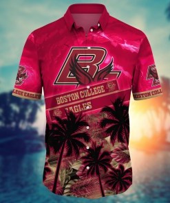 Boston College Eagles NCAA Flower Hawaii Shirt For Fans Ver 21