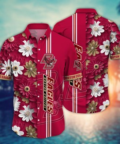Boston College Eagles NCAA Flower Hawaii Shirt For Fans Ver 24