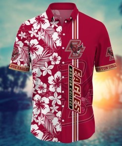 Boston College Eagles NCAA Flower Hawaii Shirt For Fans Ver 25