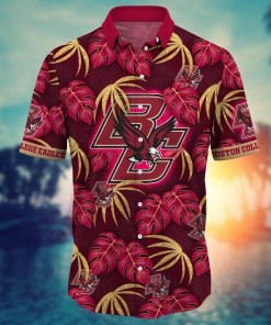 Boston College Eagles NCAA Flower Hawaii Shirt For Fans Ver 29