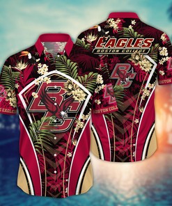 Boston College Eagles NCAA Flower Hawaii Shirt For Fans Ver 30