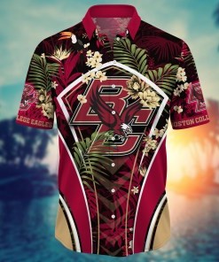 Boston College Eagles NCAA Flower Hawaii Shirt For Fans Ver 30