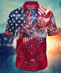 Boston College Eagles NCAA Flower Hawaii Shirt For Fans Ver 31