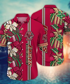 Boston College Eagles NCAA Flower Hawaii Shirt For Fans Ver 32