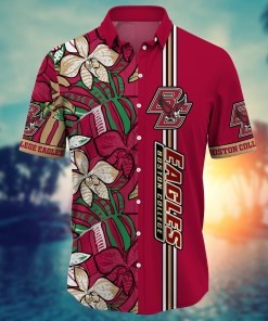 Boston College Eagles NCAA Flower Hawaii Shirt For Fans Ver 32