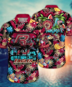 Boston College Eagles NCAA Flower Hawaii Shirt For Fans Ver 33