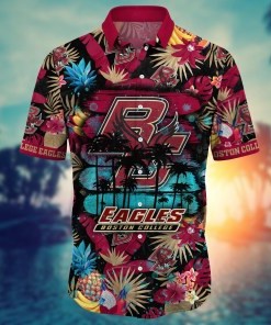 Boston College Eagles NCAA Flower Hawaii Shirt For Fans Ver 33