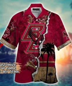 Boston College Eagles NCAA Flower Hawaii Shirt For Fans Ver 34