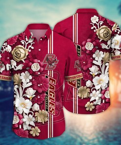 Boston College Eagles NCAA Flower Hawaii Shirt For Fans Ver 36