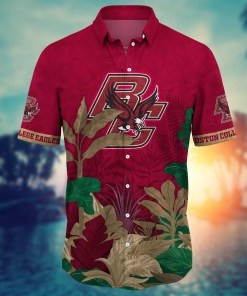 Boston College Eagles NCAA Flower Hawaii Shirt For Fans Ver 5