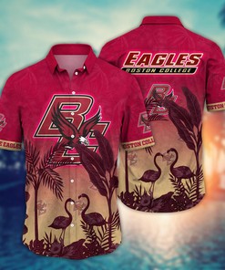 Boston College Eagles NCAA Flower Hawaii Shirt For Fans Ver 9