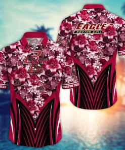 Boston College Eagles NCAA Hawaiian Shirt, Aloha Shirt Ver 1