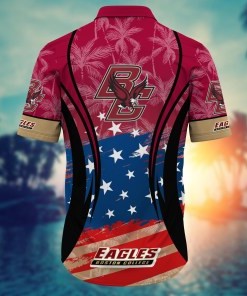 Boston College Eagles NCAA Hawaiian Shirt For Fans