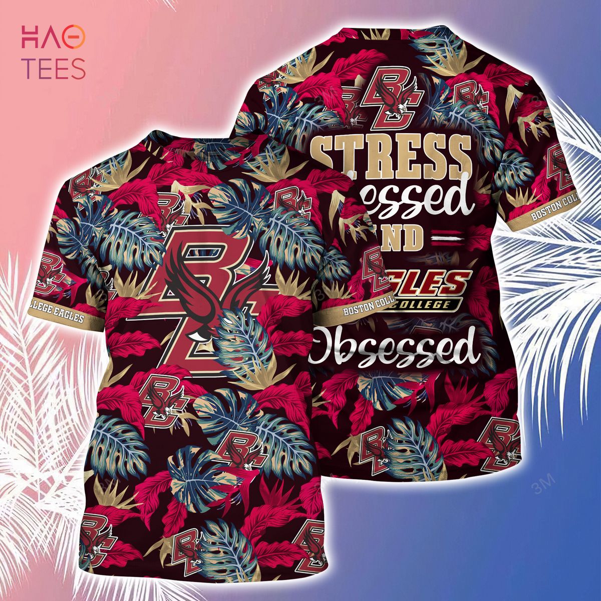 Boston College Eagles Summer Hawaiian Shirts for Fans