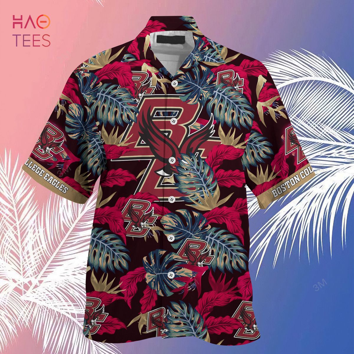 Boston College Eagles Summer Hawaiian Shirts for Fans